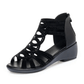 2024 Señoras sandalias suaves zapatos romanos