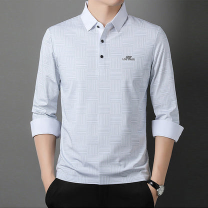 🔥BUY 2 Envío gratuito🔥Camisa casual de manga larga sin arrugas para hombre